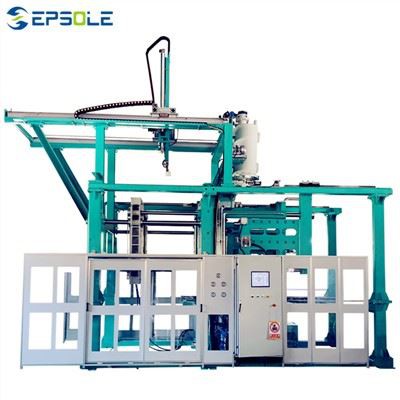Máquina automática para fabricar moldes de espuma de poliestireno expandido (EPS) para cajas, bloques y formas